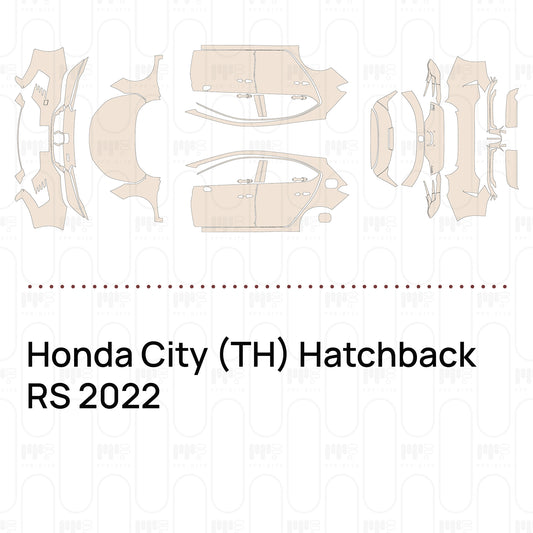 Voorgesneden PPF Honda City (TH) Hatchback RS 2022