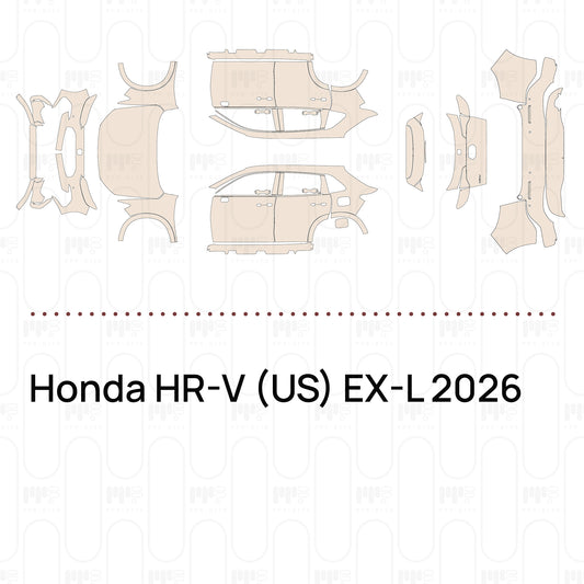 Voorgesneden PPF Honda HR-V (US) EX-L 2026