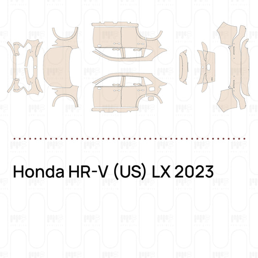 Voorgesneden PPF Honda HR-V (US) LX 2023