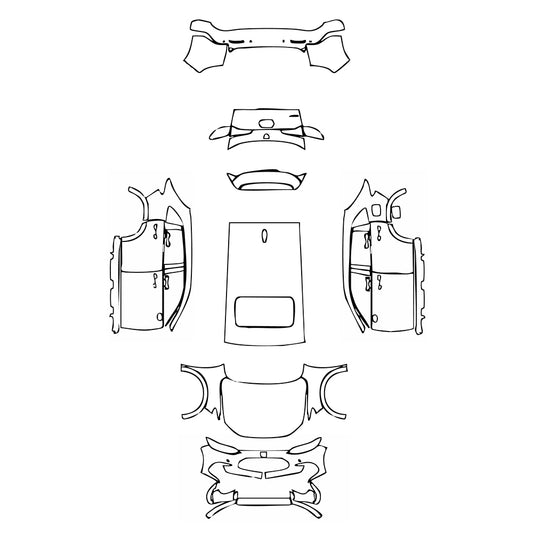 Voorgesneden PPF Honda HR-V (US) Sport 2025