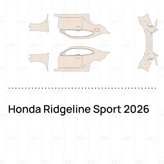 Voorgesneden PPF Honda Ridgeline Sport 2026