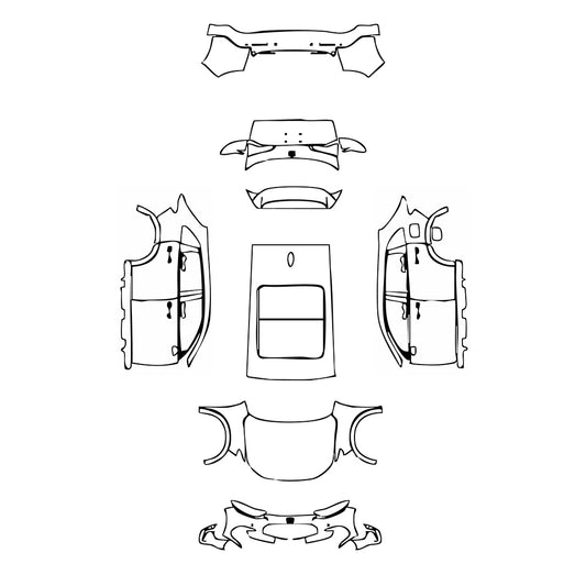 Pre-Cut PPF Honda ZR-V (EU) Sport 2024 - PPF-Kits