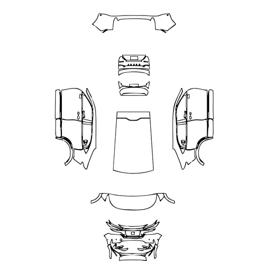 Pre-Cut PPF Honda e:N1 2025 - PPF-Kits