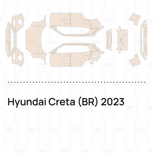 Voorgesneden PPF Hyundai Creta (BR) 2023