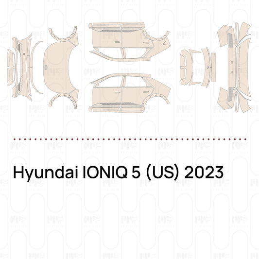 Voorgesneden PPF Hyundai IONIQ 5 (US) 2023
