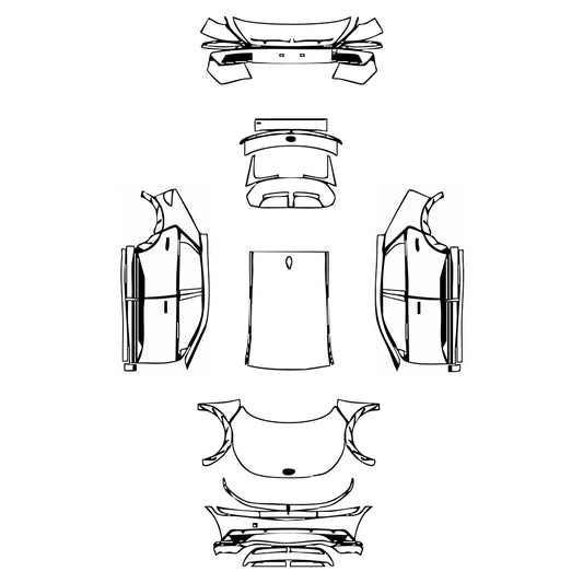 Pre-Cut PPF Hyundai IONIQ 5 (US) 2024 - PPF-Kits