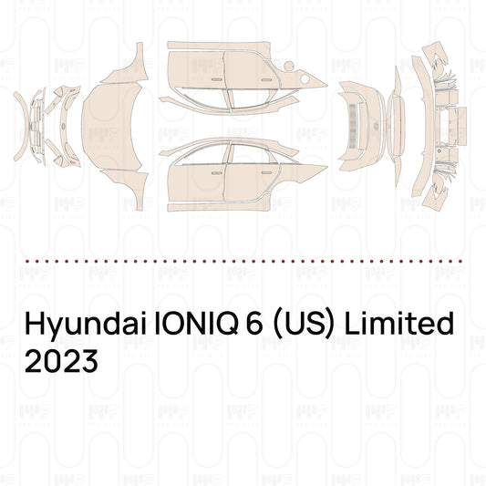 Voorgesneden PPF Hyundai IONIQ 6 (US) Limited 2023