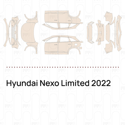 Voorgesneden PPF Hyundai Nexo Limited 2022