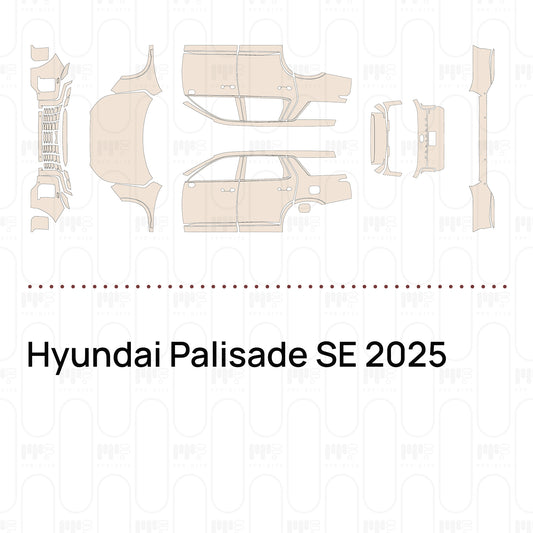 Voorgesneden PPF Hyundai Palisade SE 2025