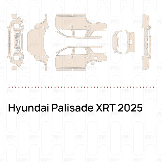 Voorgesneden PPF Hyundai Palisade XRT 2025