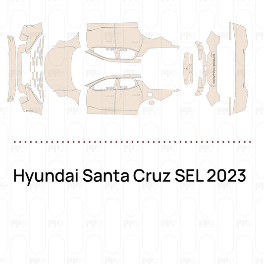 Voorgesneden PPF Hyundai Santa Cruz SEL 2023
