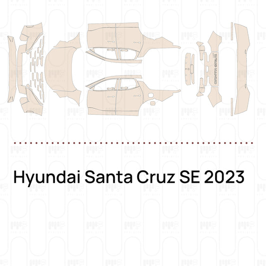 Voorgesneden PPF Hyundai Santa Cruz SE 2023