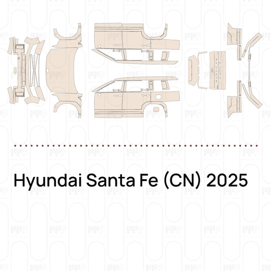 Voorgesneden PPF Hyundai Santa Fe (CN) 2025
