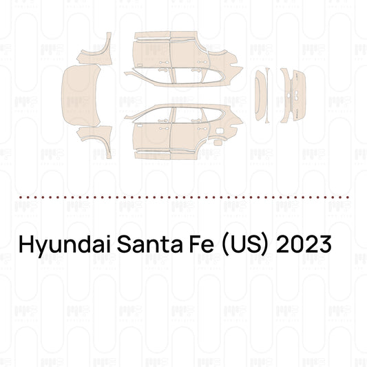 Voorgesneden PPF Hyundai Santa Fe (US) 2023