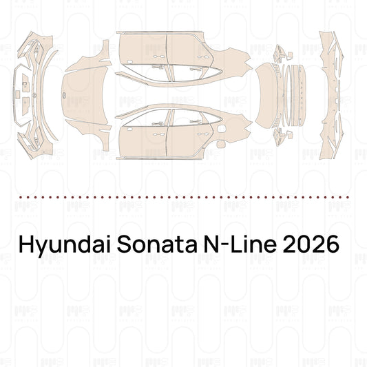 Voorgesneden PPF Hyundai Sonata N-Line 2026