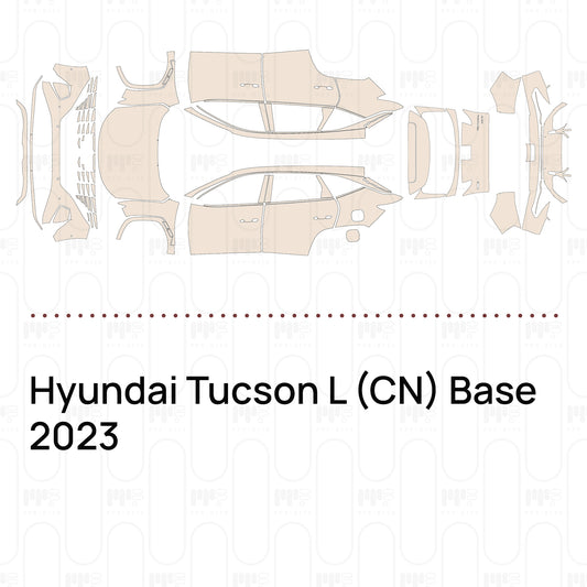Voorgesneden PPF Hyundai Tucson L (CN) Base 2023