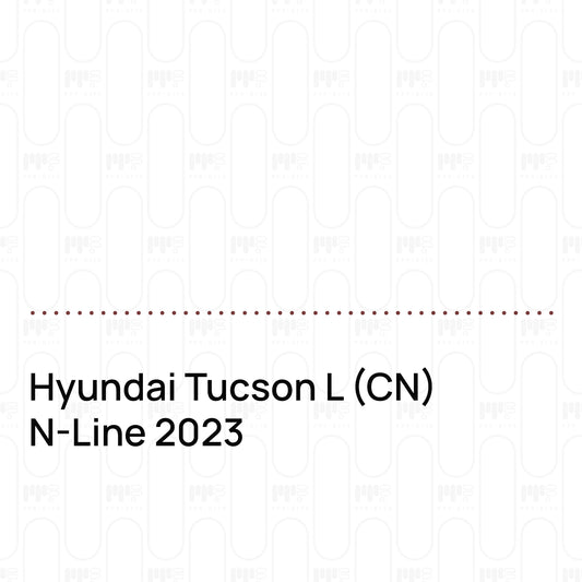 Voorgesneden PPF Hyundai Tucson L (CN) N-Line 2023