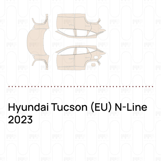 Voorgesneden PPF Hyundai Tucson (EU) N-Line 2023