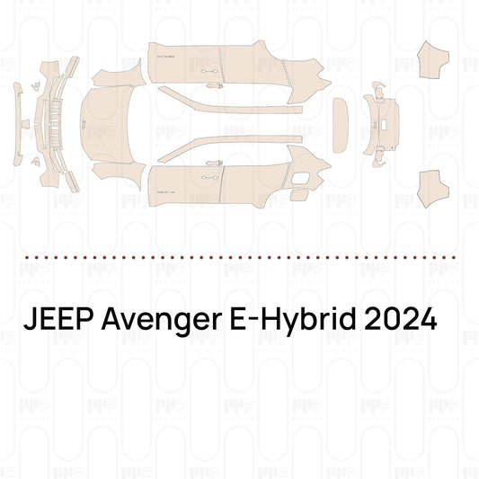 Voorgesneden PPF JEEP Avenger E-Hybrid 2024