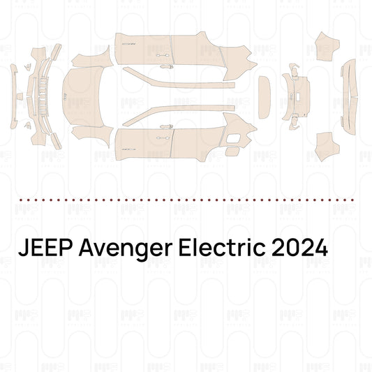 Voorgesneden PPF JEEP Avenger Electric 2024