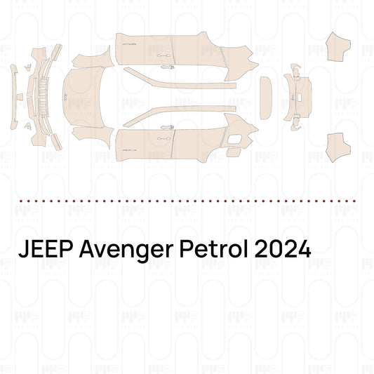 Voorgesneden PPF JEEP Avenger Petrol 2024