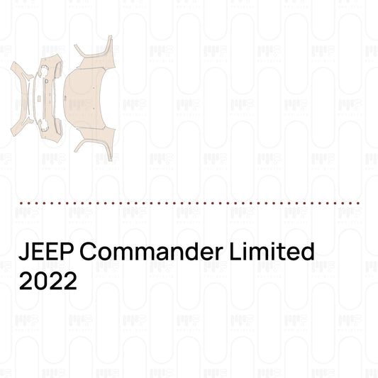 Voorgesneden PPF JEEP Commander Limited 2022
