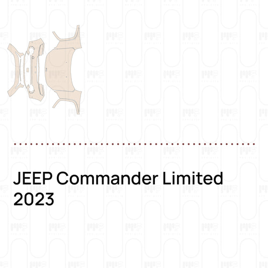Voorgesneden PPF JEEP Commander Limited 2023