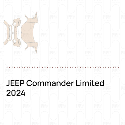 Voorgesneden PPF JEEP Commander Limited 2024