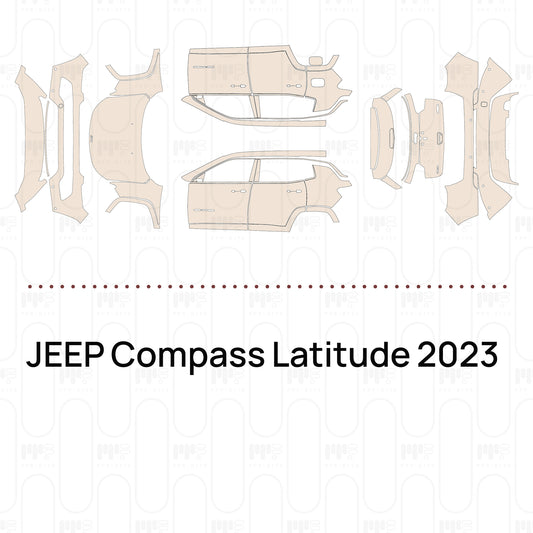 Voorgesneden PPF JEEP Compass Latitude 2023