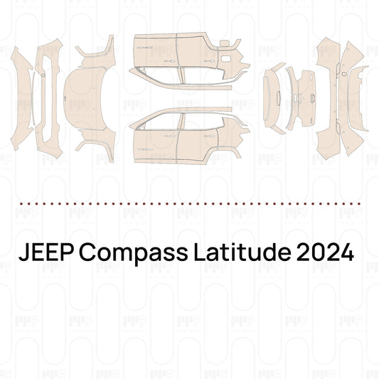 Voorgesneden PPF JEEP Compass Latitude 2024