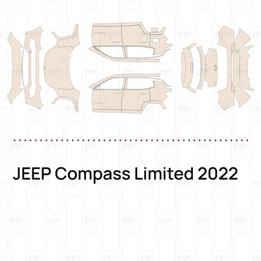 Voorgesneden PPF JEEP Compass Limited 2022