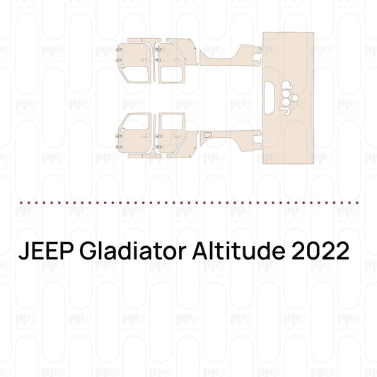 Voorgesneden PPF JEEP Gladiator Altitude 2022