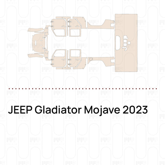 Voorgesneden PPF JEEP Gladiator Mojave 2023