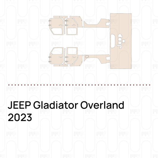 Voorgesneden PPF JEEP Gladiator Overland 2023