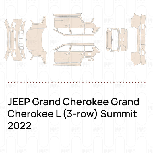 Voorgesneden PPF JEEP Grand Cherokee Grand Cherokee L (3-row) Summit 2022