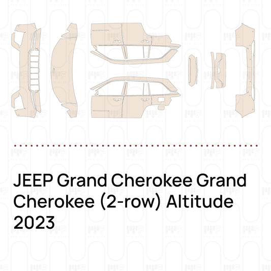Voorgesneden PPF JEEP Grand Cherokee Grand Cherokee (2-row) Altitude 2023
