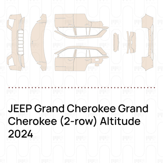 Voorgesneden PPF JEEP Grand Cherokee Grand Cherokee (2-row) Altitude 2024