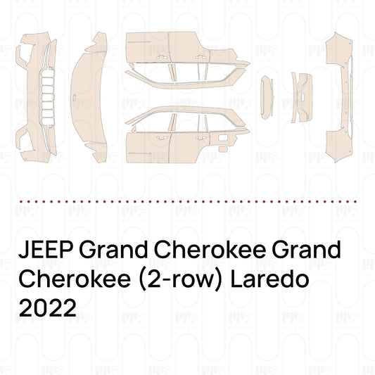 Voorgesneden PPF JEEP Grand Cherokee Grand Cherokee (2-row) Laredo 2022