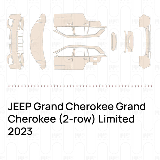 Voorgesneden PPF JEEP Grand Cherokee Grand Cherokee (2-row) Limited 2023