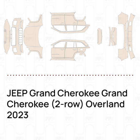 Voorgesneden PPF JEEP Grand Cherokee Grand Cherokee (2-row) Overland 2023