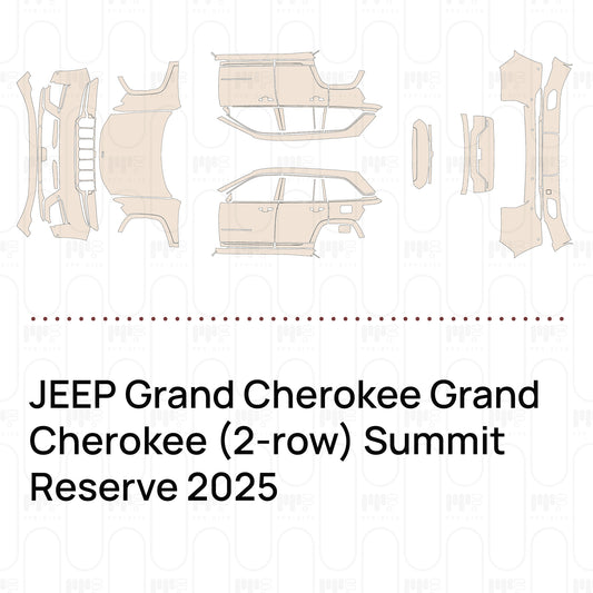 Voorgesneden PPF JEEP Grand Cherokee Grand Cherokee (2-row) Summit Reserve 2025