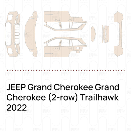 Voorgesneden PPF JEEP Grand Cherokee Grand Cherokee (2-row) Trailhawk 2022
