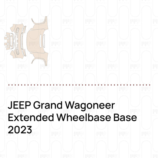 Voorgesneden PPF JEEP Grand Wagoneer Extended Wheelbase Base 2023
