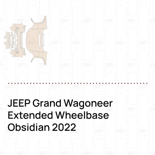 Voorgesneden PPF JEEP Grand Wagoneer Extended Wheelbase Obsidian 2022