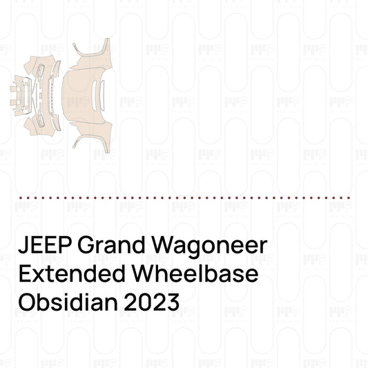 Voorgesneden PPF JEEP Grand Wagoneer Extended Wheelbase Obsidian 2023