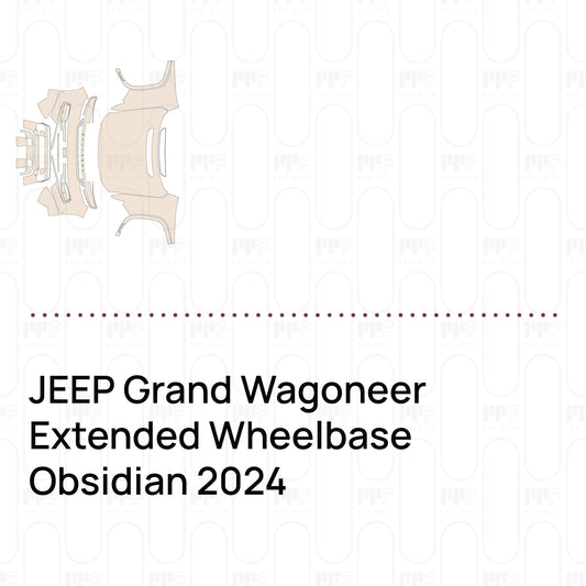 Voorgesneden PPF JEEP Grand Wagoneer Extended Wheelbase Obsidian 2024
