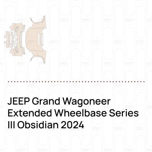 Voorgesneden PPF JEEP Grand Wagoneer Extended Wheelbase Series III Obsidian 2024