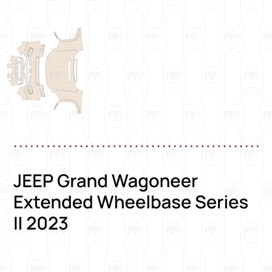 Voorgesneden PPF JEEP Grand Wagoneer Extended Wheelbase Series II 2023