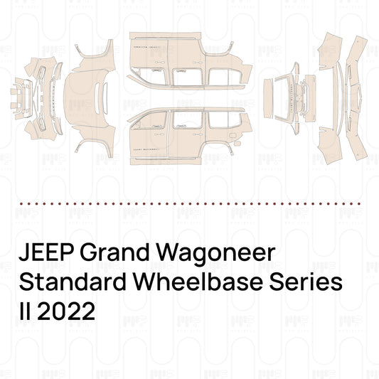 Voorgesneden PPF JEEP Grand Wagoneer Standard Wheelbase Series II 2022