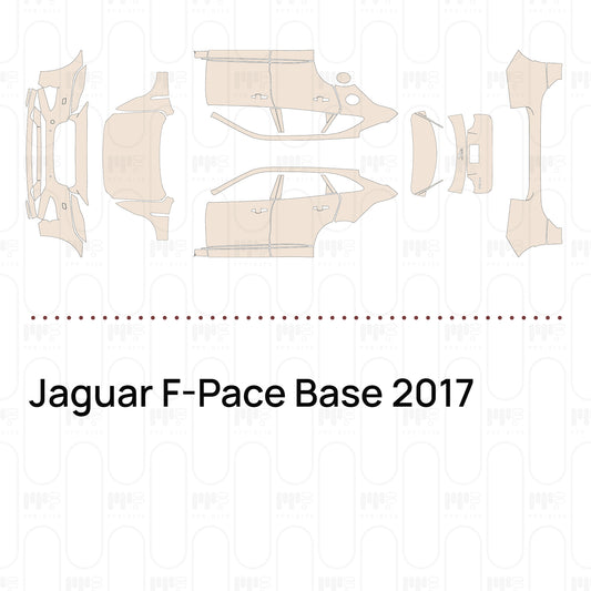 Voorgesneden PPF Jaguar F-Pace Base 2017